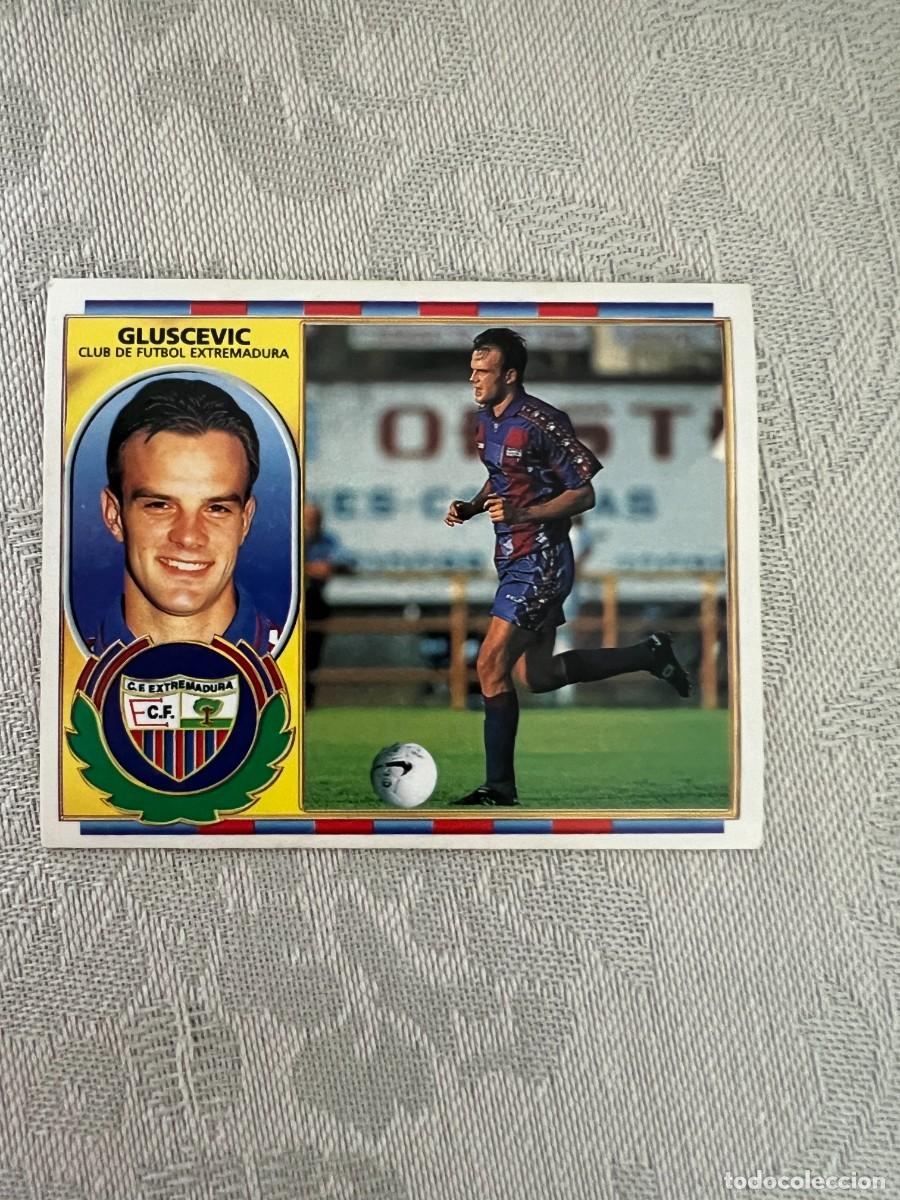 Fu&szlig;ball-Sticker: GLUSCEVIC EXTREMADURA COLOCA SIN PEGAR EDICIONES ESTE 1996/97