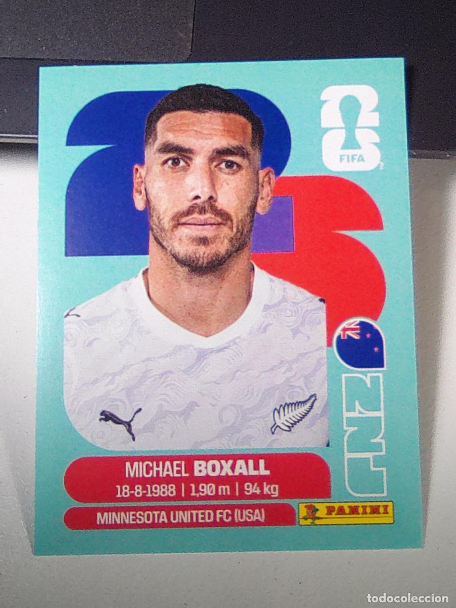 Football Stickers: B32 NZL4 MICHAEL BOXALL 4 NUEVA ZELANDA NZL MUNDIAL FIFA WORLD CUP 2026 STICKER PANINI