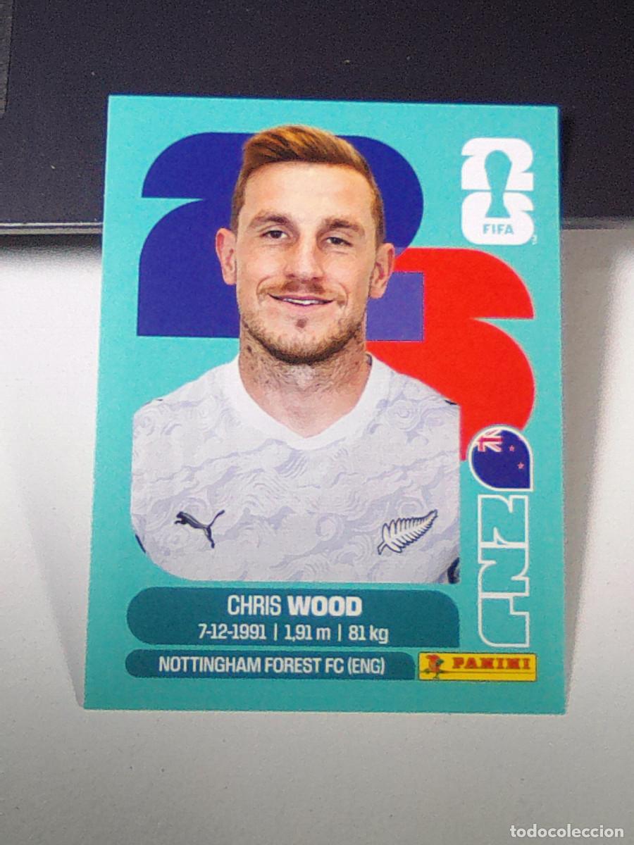Football Stickers: B32 NZL17 CHRIS WOOD 17 NUEVA ZELANDA NZL NEW ZEALAND MUNDIAL FIFA WORLD CUP 2026 STICKER PANINI