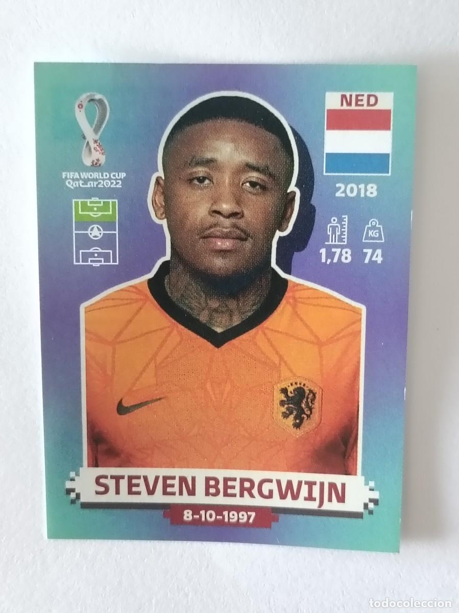 Cromos de Futebol: #NED 16 STEVEN BERGWIJN (PAISES BAJOS) MUNDIAL QATAR 2022 PANINI