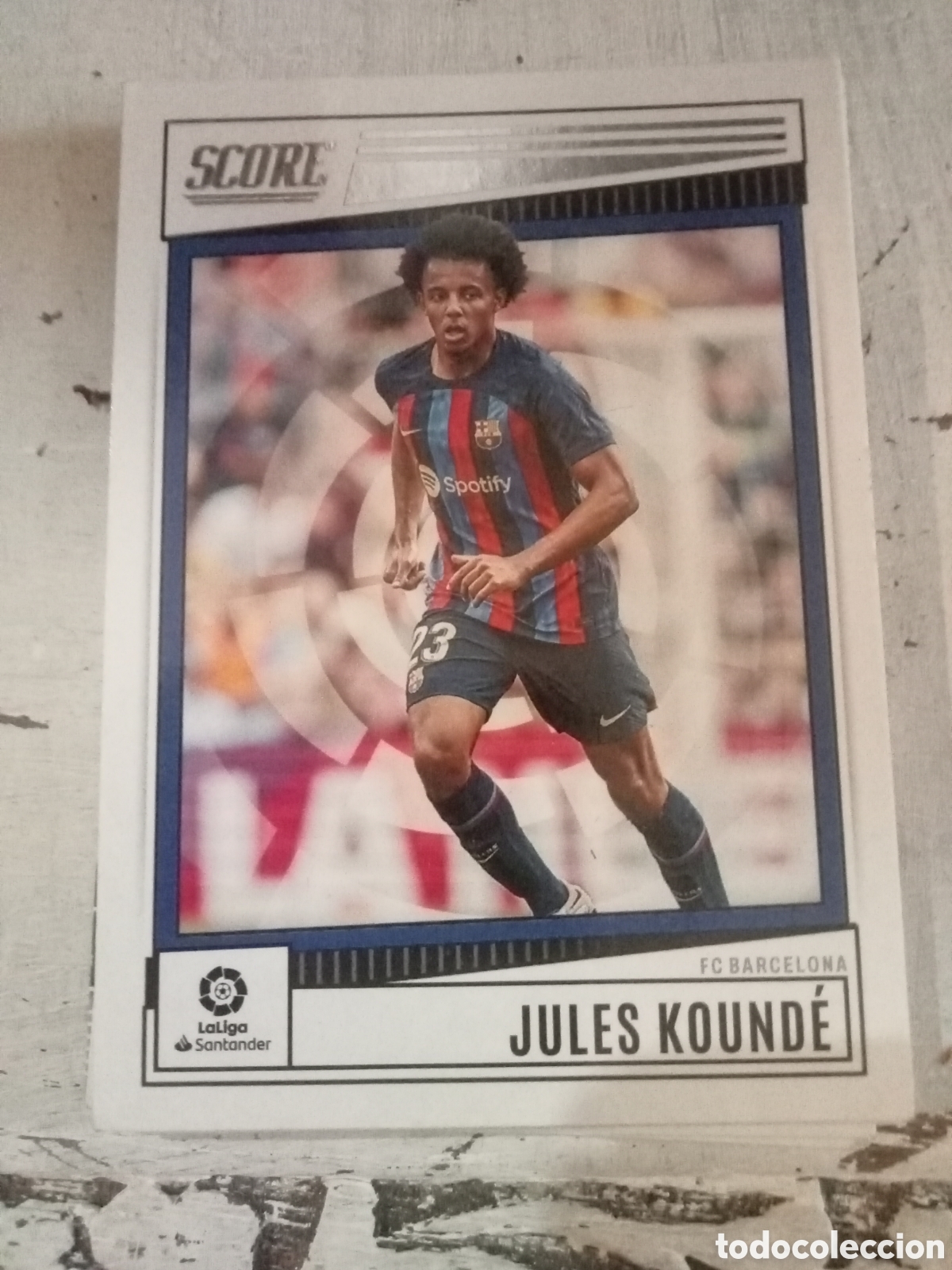Fu&szlig;ball-Sticker: Cromo 66 Jules Kounde score la liga 2022-23