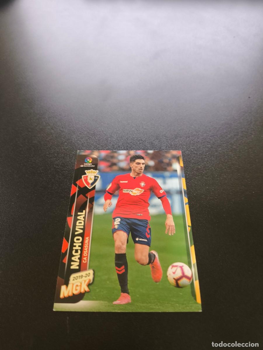 Cromos de Futebol: 256 Nacho Vidal OSASUNA PANINI LIGA MECRACRACKS MGK 2019 2020 19 20 NO ESTE