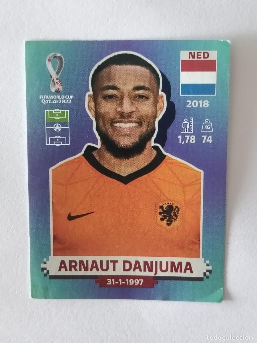 Cromos de Futebol: #NED 17 ARNAUT DANJUMA (PAISES BAJOS) MUNDIAL QATAR 2022 PANINI
