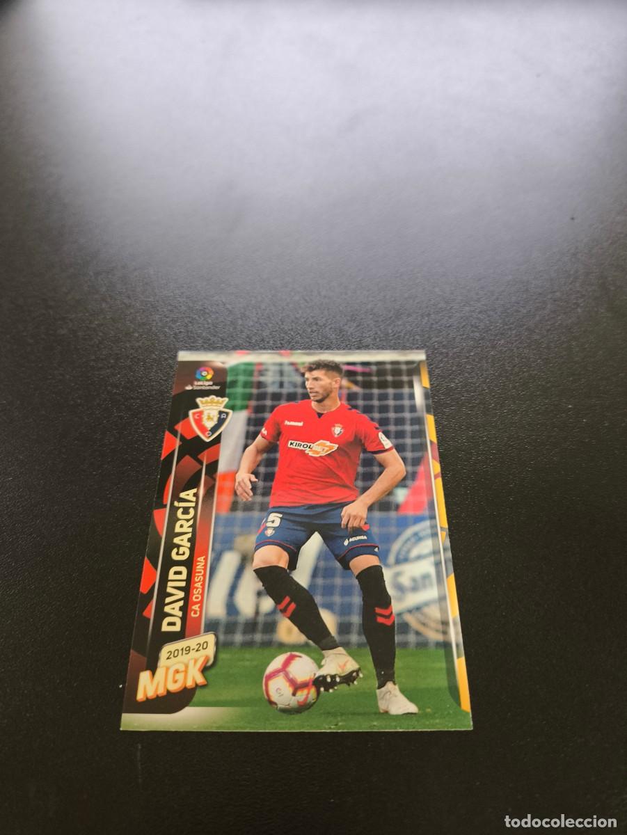 Figurine di Calcio: 258 David Garc&iacute;a OSASUNA PANINI LIGA MECRACRACKS MGK 2019 2020 19 20 NO ESTE