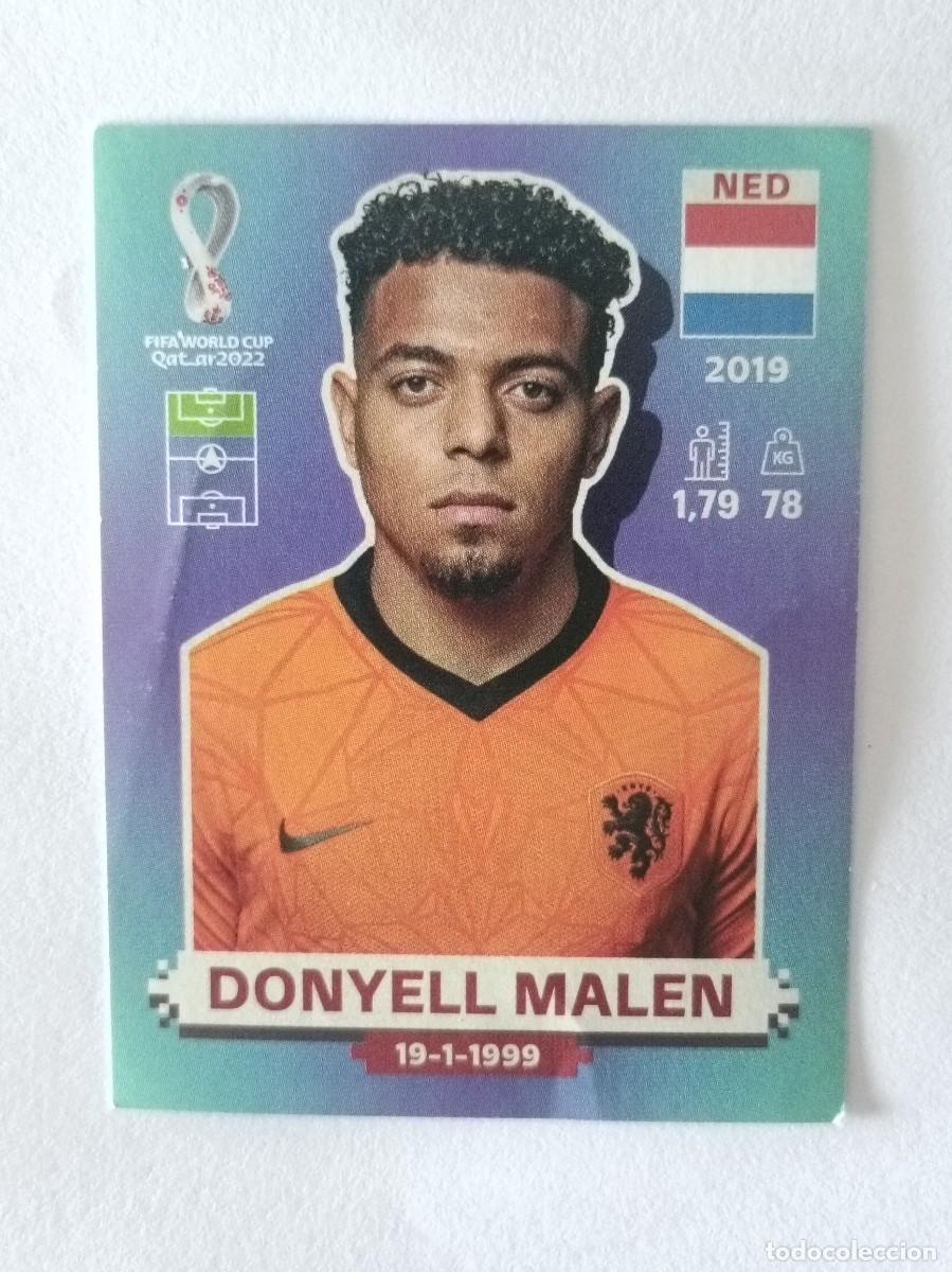 Fu&szlig;ball-Sticker: #NED 20 DONYELL MALEN (PAISES BAJOS) MUNDIAL QATAR 2022 PANINI