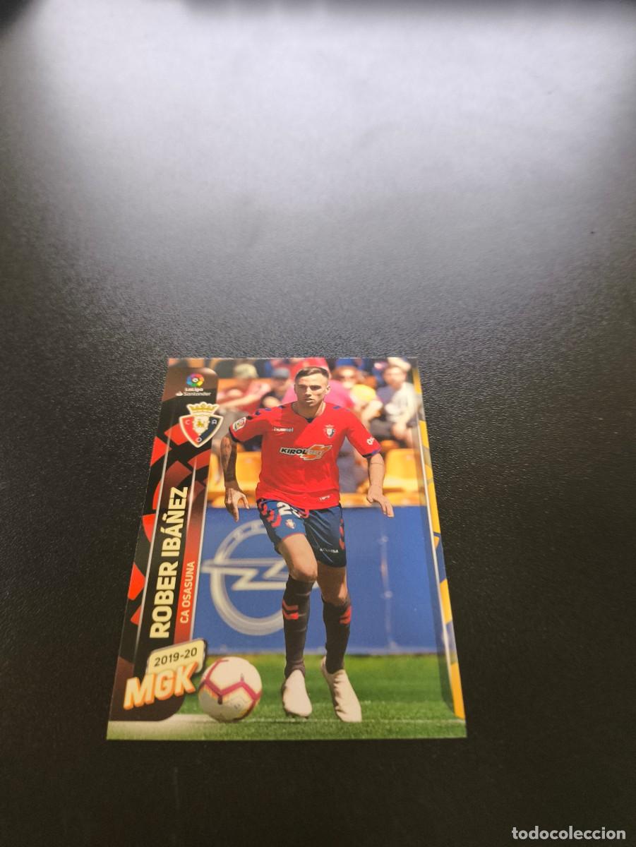 Fu&szlig;ball-Sticker: 267 R&oacute;ber Ib&aacute;&ntilde;ez OSASUNA PANINI LIGA MECRACRACKS MGK 2019 2020 19 20 NO ESTE
