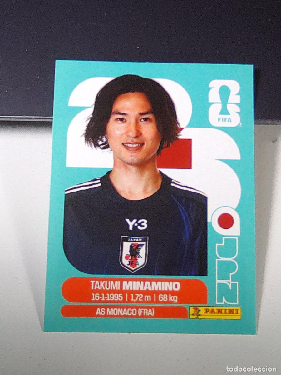Fu&szlig;ball-Sticker: B32 JPN16 TAKUMI MINAMINO 16 JAP&Oacute;N JAPAN JPN MUNDIAL FIFA WORLD CUP 2026 STICKER PANINI