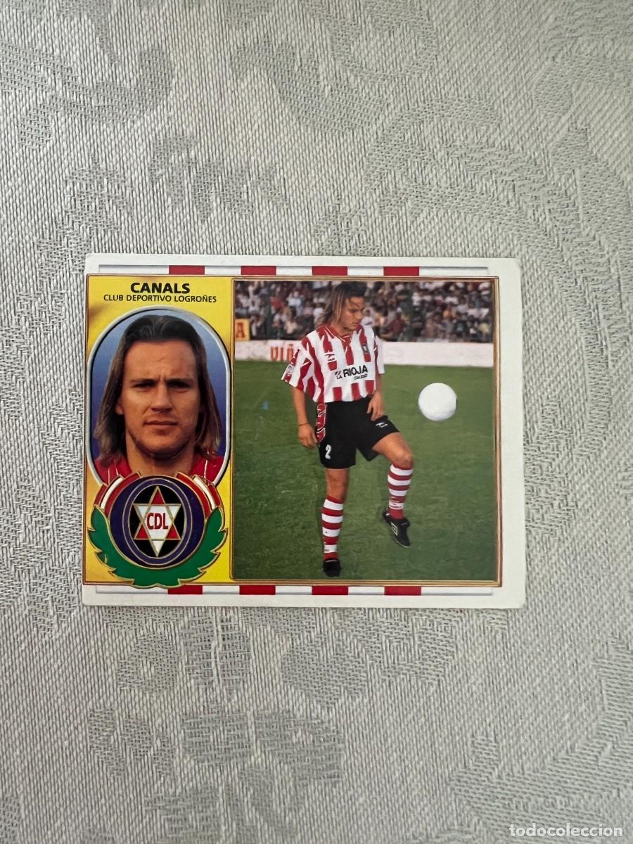 Cromos de f&uacute;tbol: CANALS LOGRO&Ntilde;ES COLOCA SIN PEGAR EDICIONES ESTE 1996/97 - Foto 1
