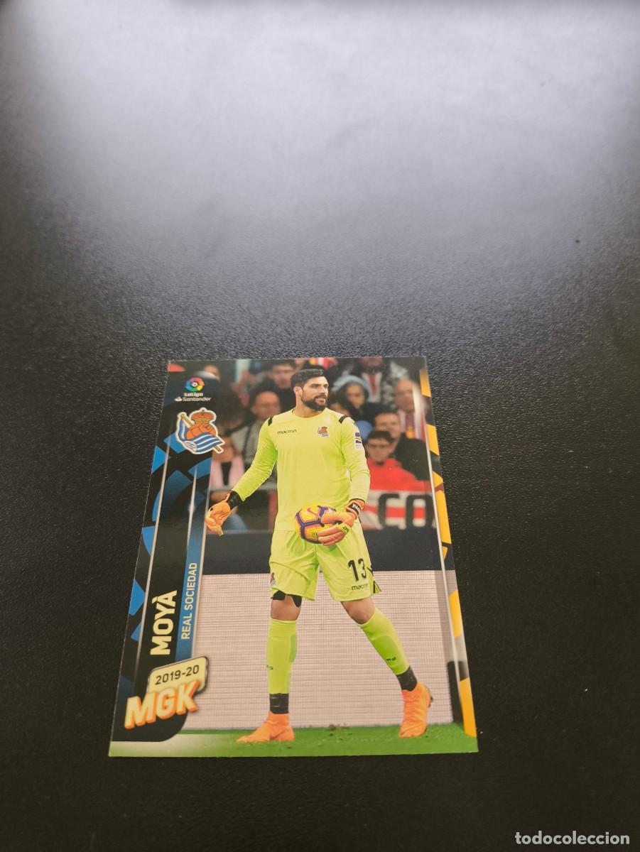 Fu&szlig;ball-Sticker: 273 Moya REAL SOCIEDAD PANINI LIGA MECRACRACKS MGK 2019 2020 19 20 NO ESTE