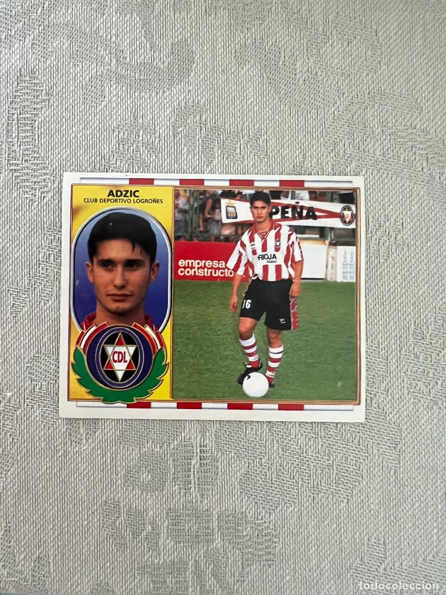 Cromos de Futebol: ADZIC LOGRO&Ntilde;ES COLOCA SIN PEGAR EDICIONES ESTE 1996/97
