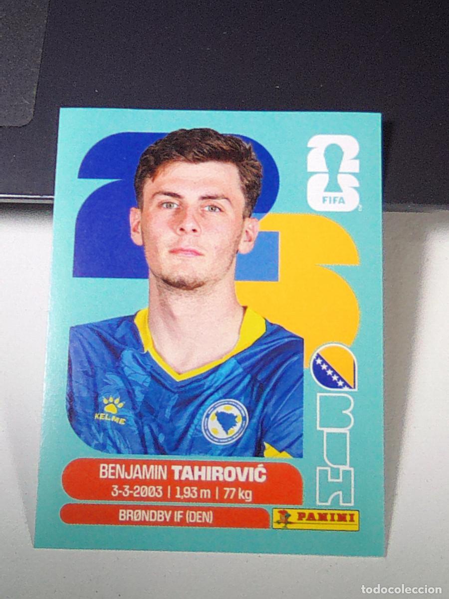 Fu&szlig;ball-Sticker: B32 BIH9 BENJAMIN TAHIROVIĆ 9 BOSNIA HERZEGOVINA BIH MUNDIAL FIFA WORLD CUP 2026 STICKER PANINI