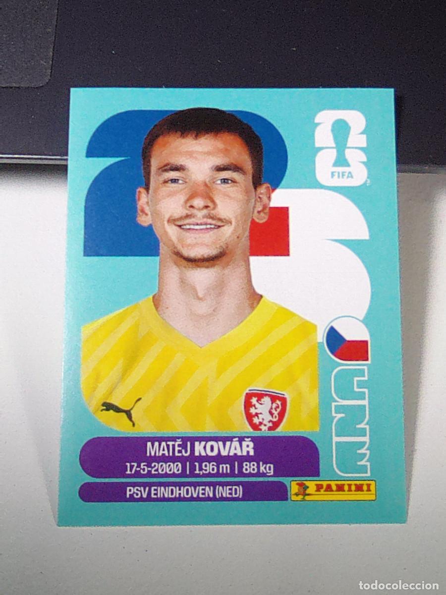Football Stickers: B32 CZE2 MATĚJ KOV&Aacute;Ř 2 REP&Uacute;BLICA CHECA CHEQUIA CZE MUNDIAL FIFA WORLD CUP 2026 STICKER PANINI