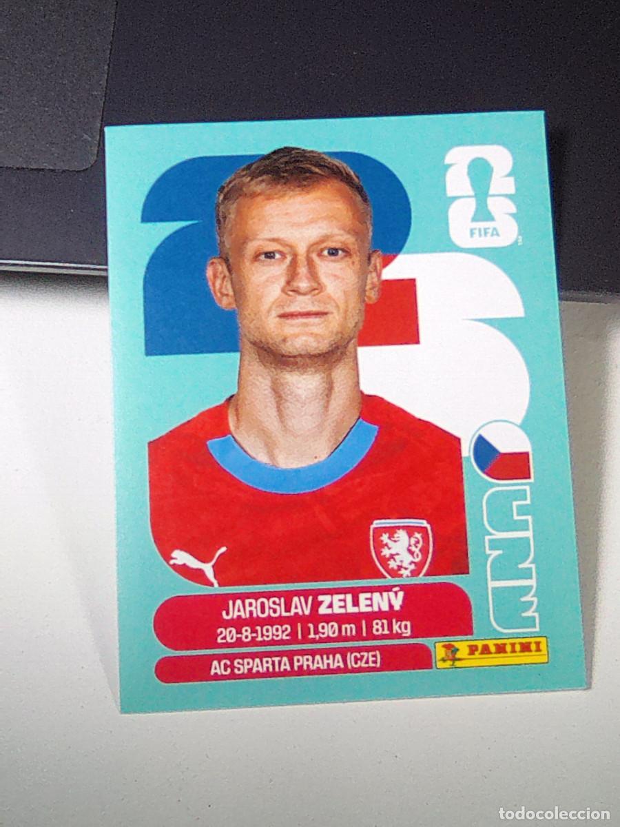 Football Stickers: B32 CZE6 JAROSLAV ZELEN&Yacute; 6 REP&Uacute;BLICA CHECA CHEQUIA CZE MUNDIAL FIFA WORLD CUP 2026 STICKER PANINI