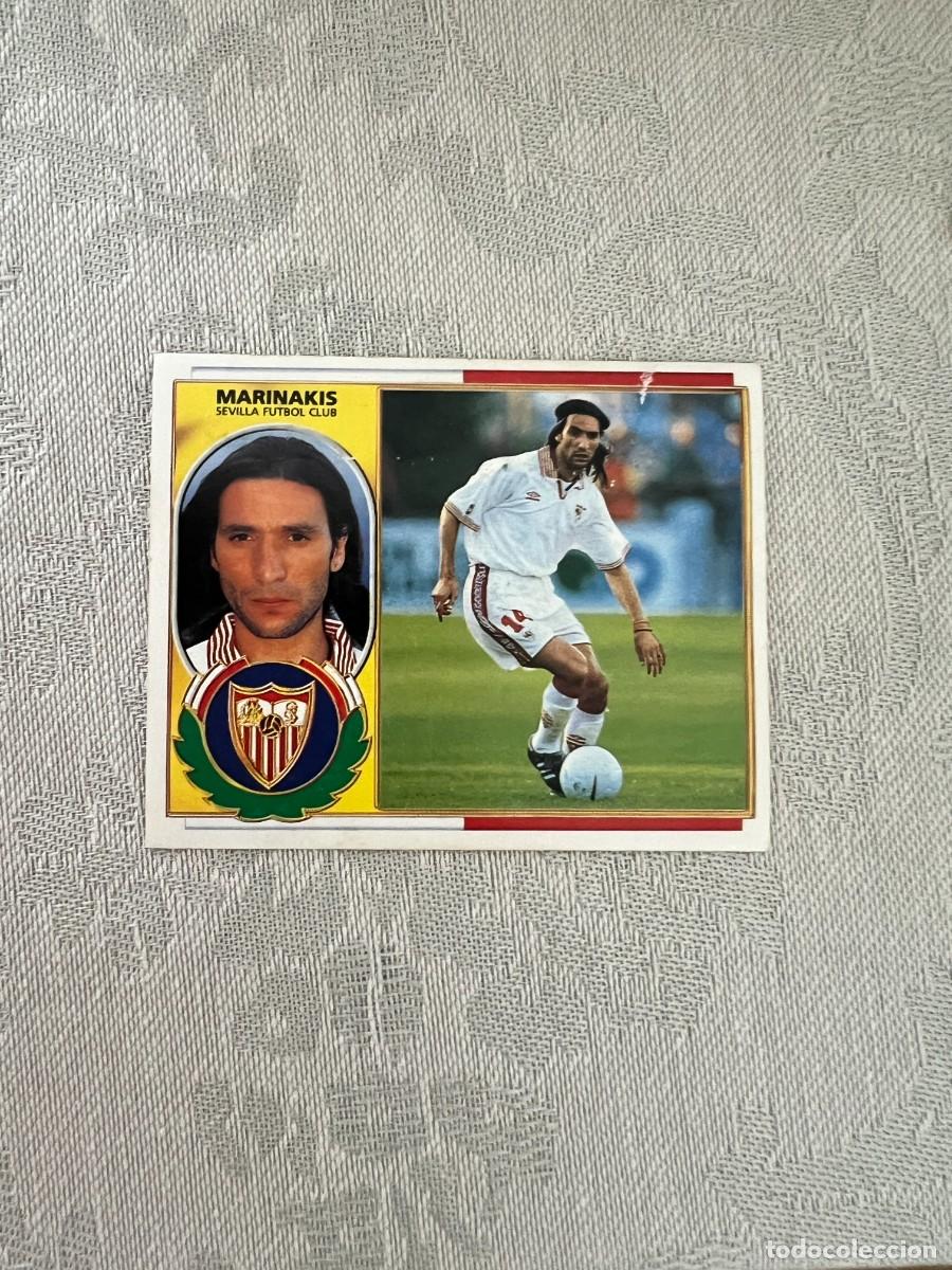 Cromos de Futebol: MARINAKIS SEVILLA F. C. COLOCA SIN PEGAR EDICIONES ESTE 1996/97
