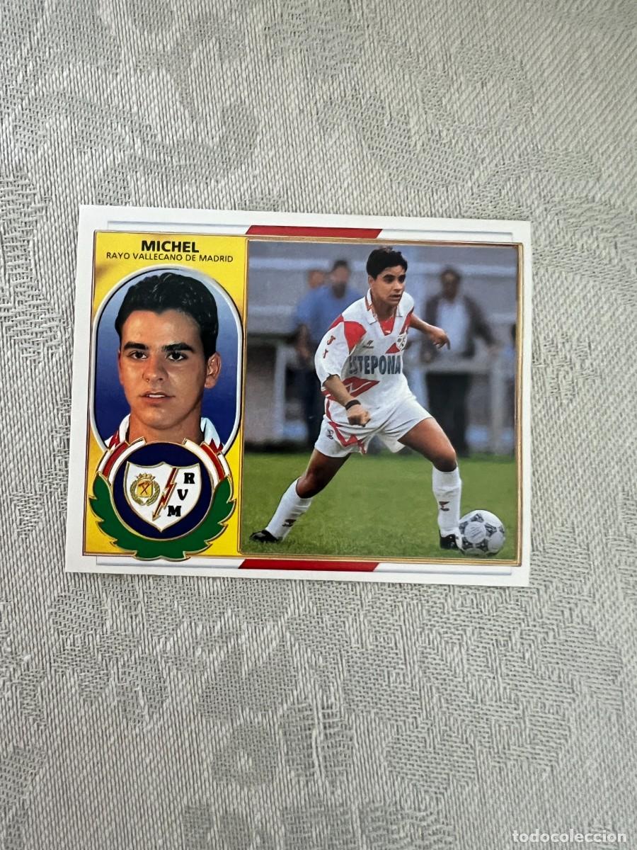 Cromos de Futebol: MICHEL RAYO VALLECANO COLOCA SIN PEGAR EDICIONES ESTE 1996/97