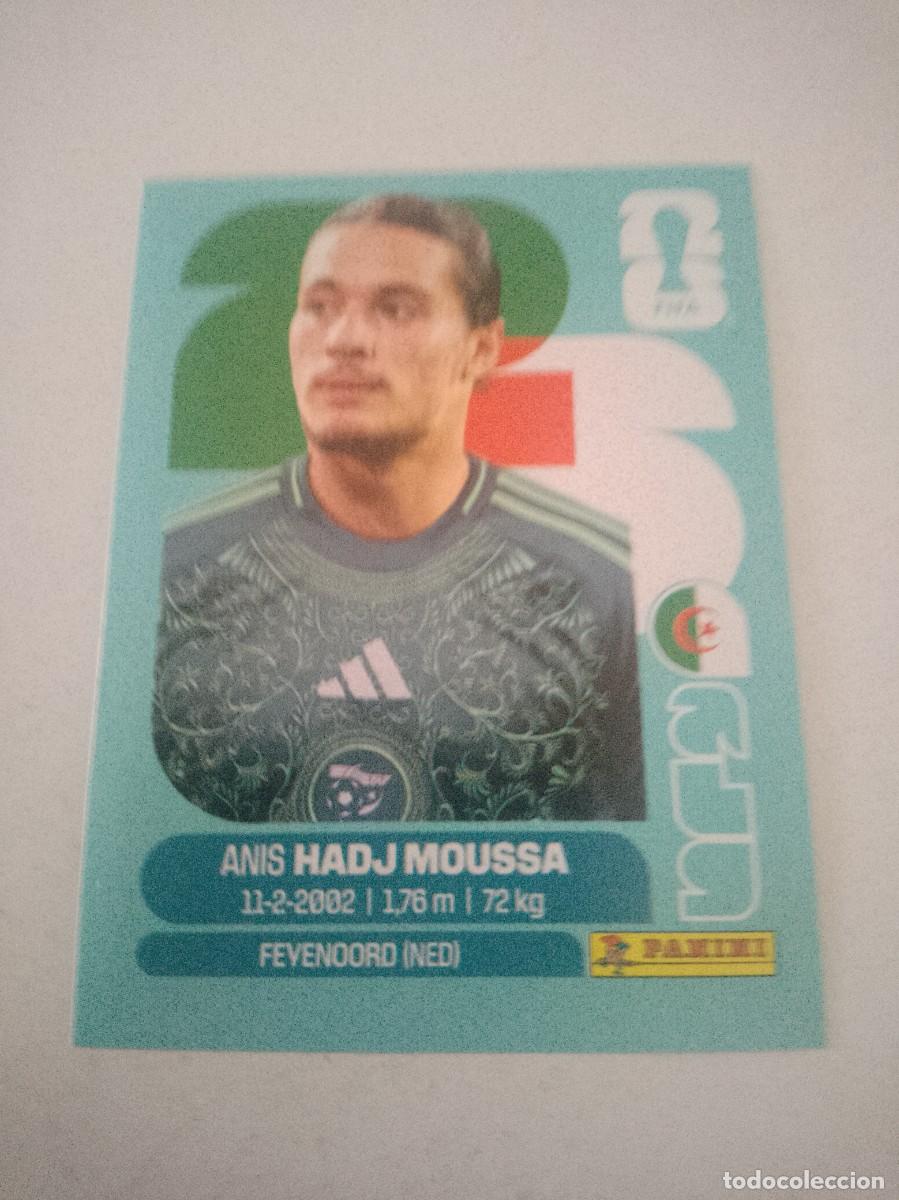 Cromos de f&uacute;tbol: HADJMOUSSA ALGERIA ALG 17 MUNDIAL FIFA WORLD CUP 2026 26 PANINI STICKERS NUEVO