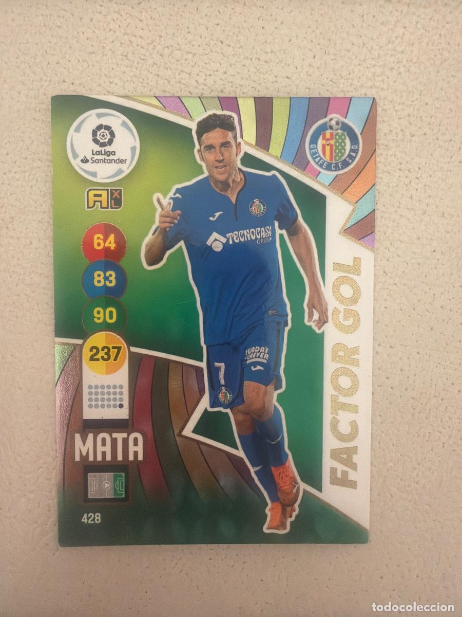 Cromos de f&uacute;tbol: Adrenalyn XL 2020-21 Mata Factor Gol Getafe