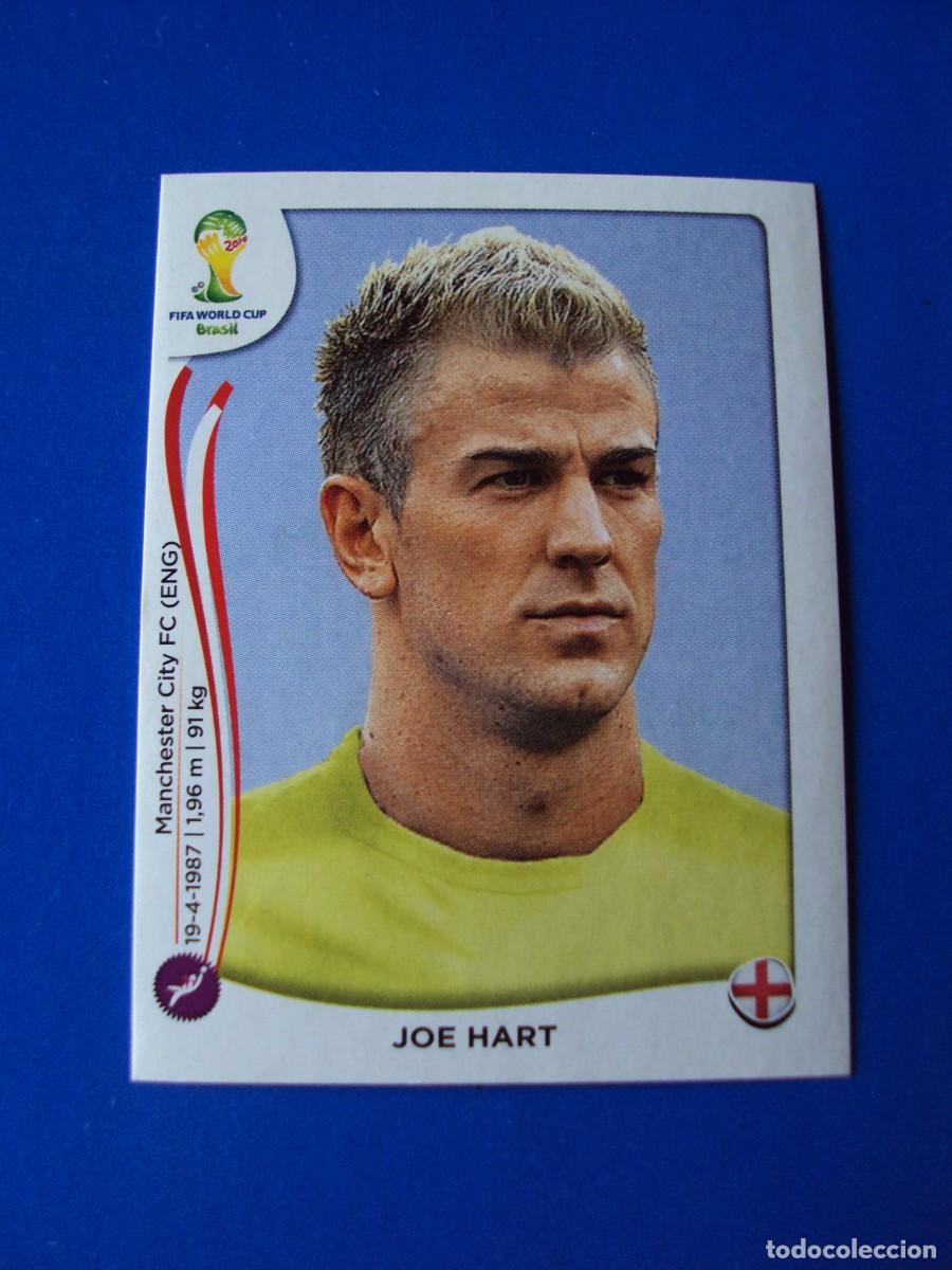 Cromos de f&uacute;tbol: 300 JOE HART INGLATERRA MUNDIAL FUTBOL BRASIL 2014 FIFA WORLD CUP PANINI CROMO
