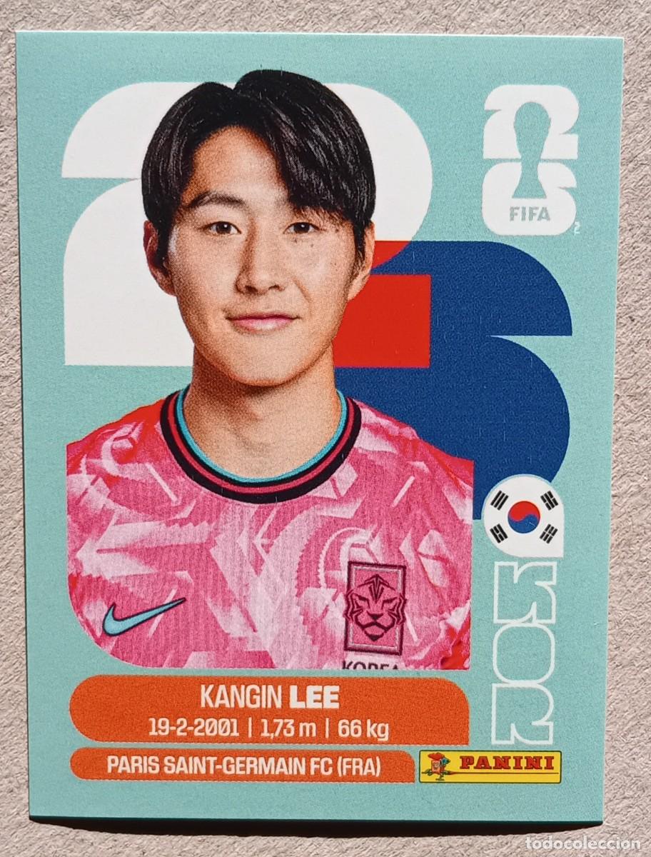 Cromos de f&uacute;tbol: Figurina Panini 2026 Cromo World Cup Usa Mundial 2026 Kangin Lee Korea Republic n KOR 12
