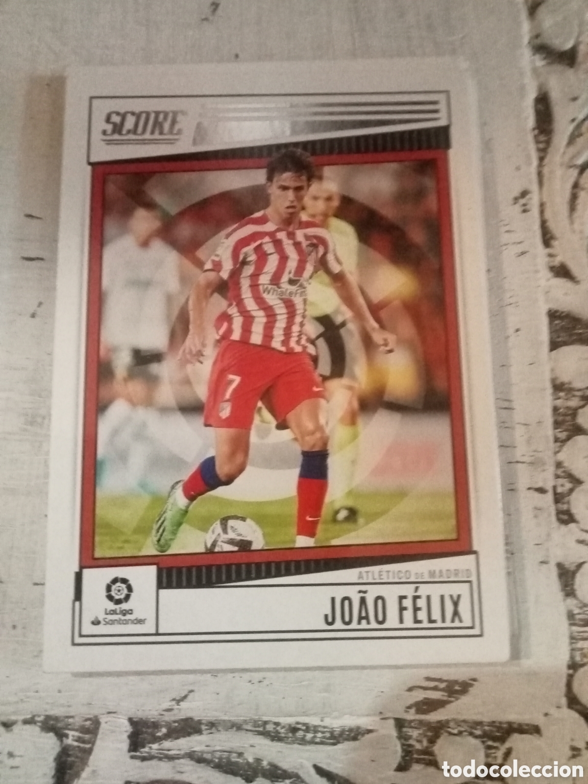 Football Stickers: Cromo 24 Joao Felix score la liga 2022-23