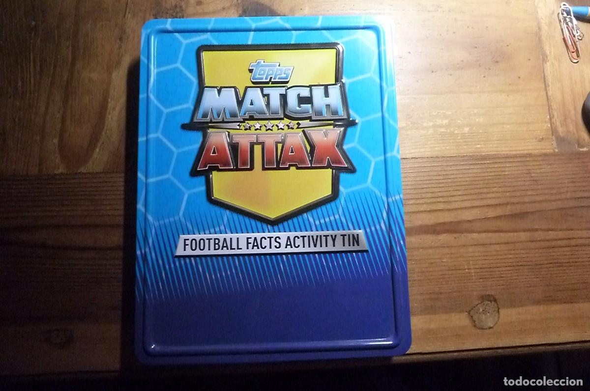 Cromos de f&uacute;tbol: Match Attax. Caja vac&iacute;a Topps