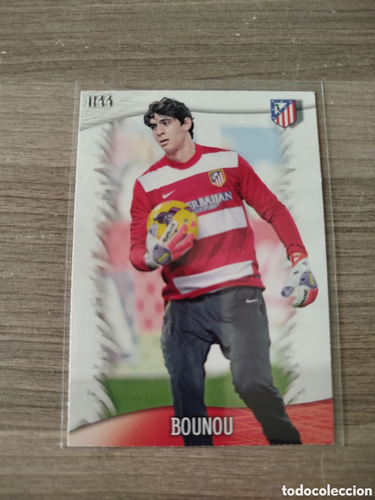 Cromos de f&uacute;tbol: Mundicromo 2015.At.de Madrid.Bounou (ROOKIE).