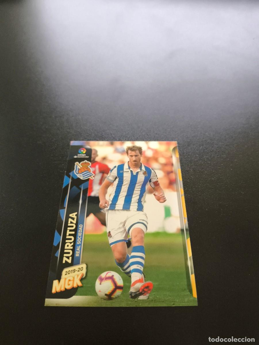 Cromos de f&uacute;tbol: 283 Zurutuza REAL SOCIEDAD PANINI LIGA MECRACRACKS MGK 2019 2020 19 20 NO ESTE