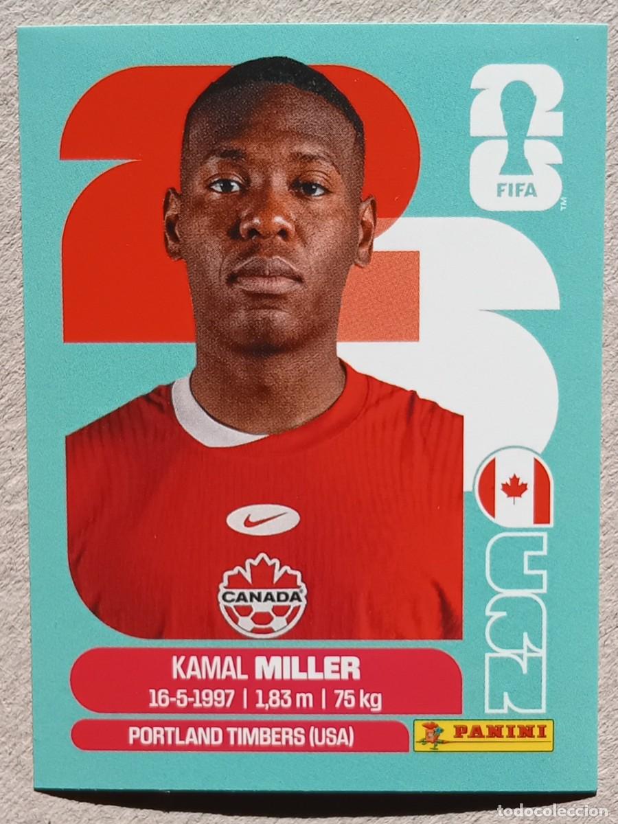 Cromos de f&uacute;tbol: Figurina Panini 2026 Cromo World Cup Usa Mundial 2026 Kamal Miller Canada n CAN 9