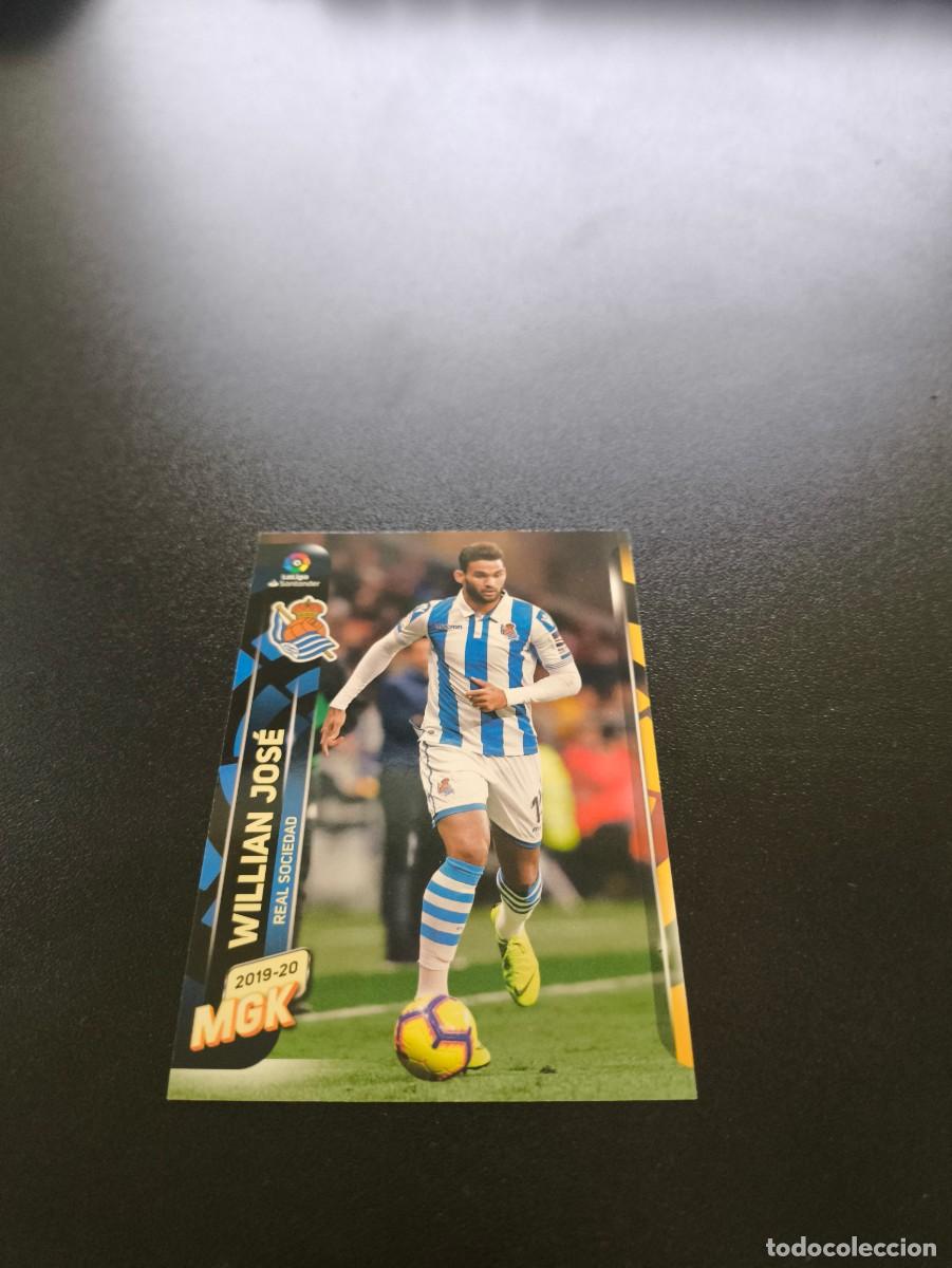 Figurine di Calcio: 286 Willian Jos&eacute; REAL SOCIEDAD PANINI LIGA MECRACRACKS MGK 2019 2020 19 20 NO ESTE