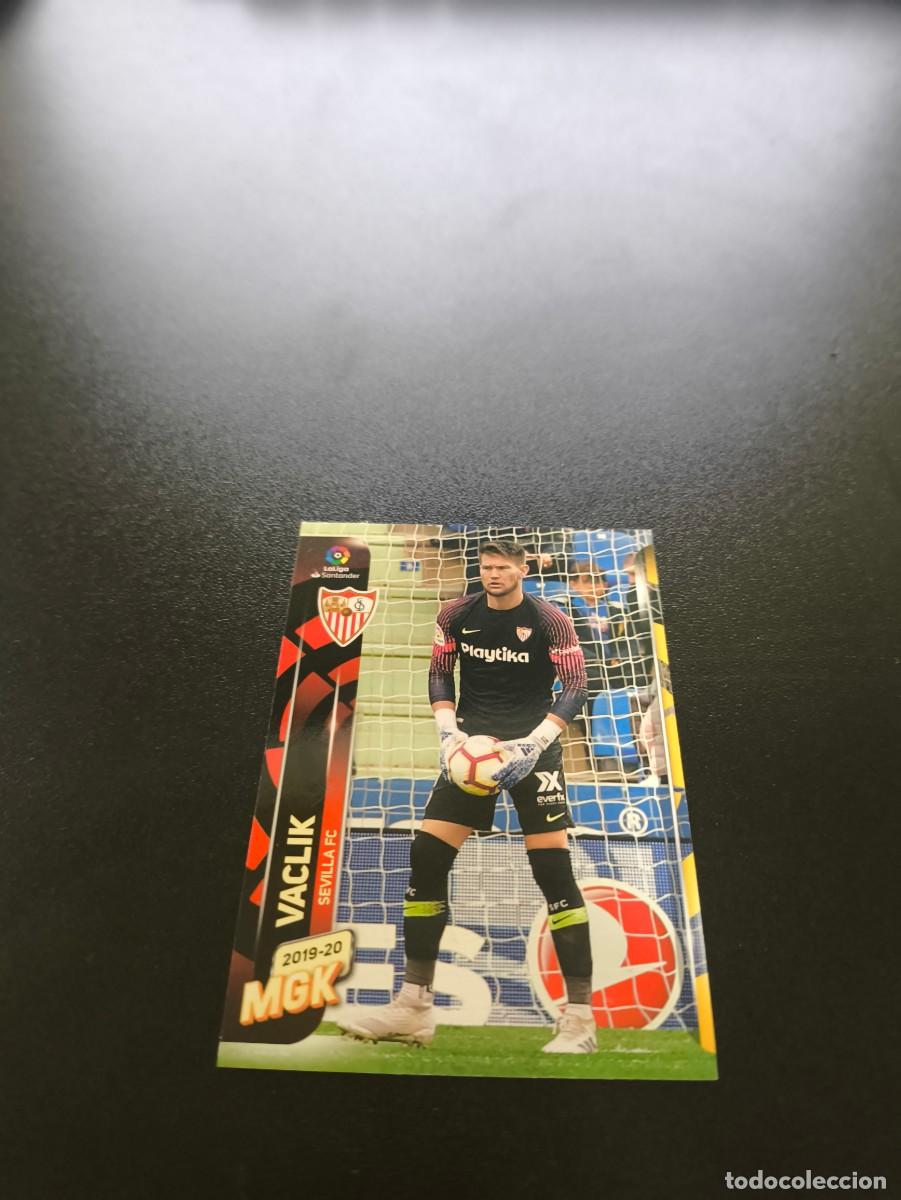 Cromos de f&uacute;tbol: 290 Tomas Vaclik SEVILLA PANINI LIGA MECRACRACKS MGK 2019 2020 19 20 NO ESTE