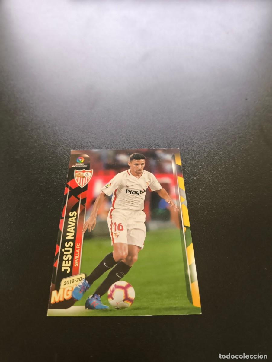 Cromos de f&uacute;tbol: 292 Jes&uacute;s Navas SEVILLA PANINI LIGA MECRACRACKS MGK 2019 2020 19 20 NO ESTE