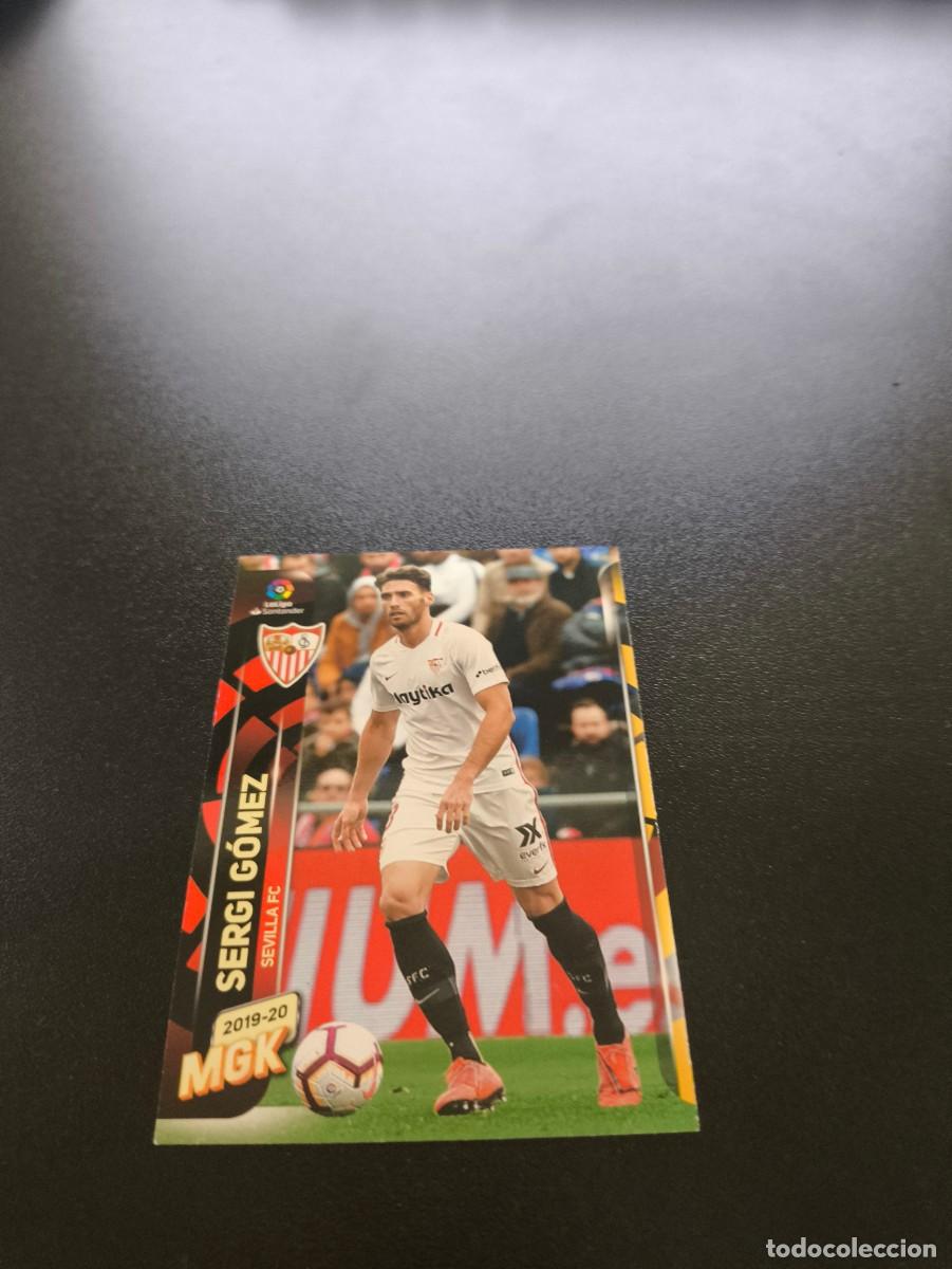 Cromos de f&uacute;tbol: 293 Sergi G&oacute;mez SEVILLA PANINI LIGA MECRACRACKS MGK 2019 2020 19 20 NO ESTE
