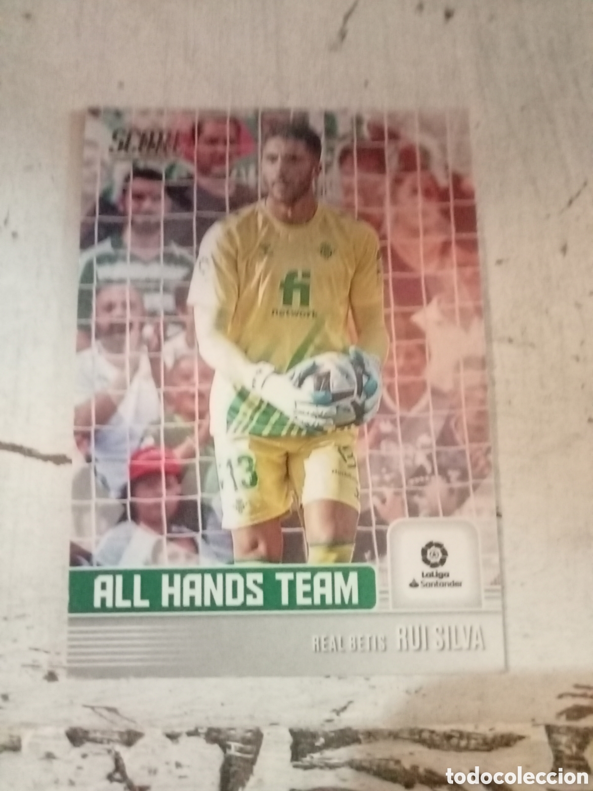 Cromos de f&uacute;tbol: Cromo 6 Rui Silva score la liga 2022-23