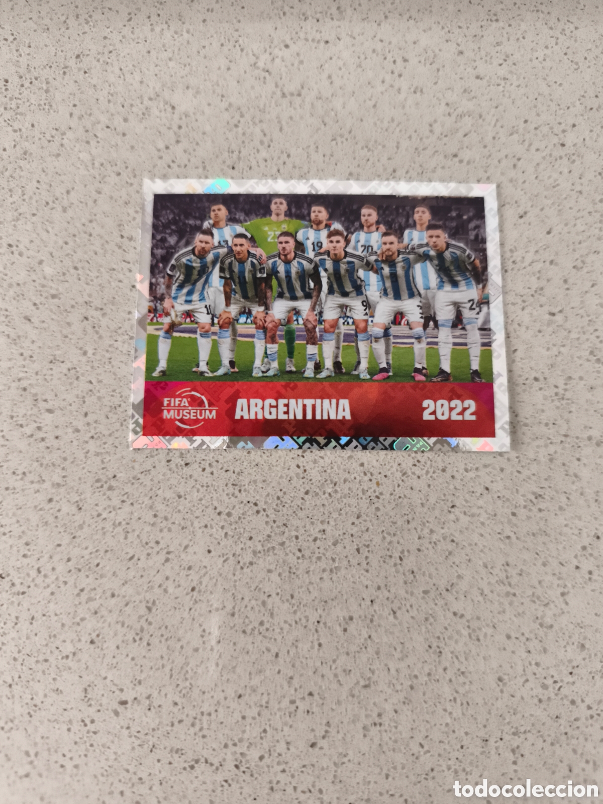 Cromos de f&uacute;tbol: CROMO N&Uacute;MERO FWC 19 ARGENTINA CAMPEONA 2022. MUNDIAL 2026. PANINI.