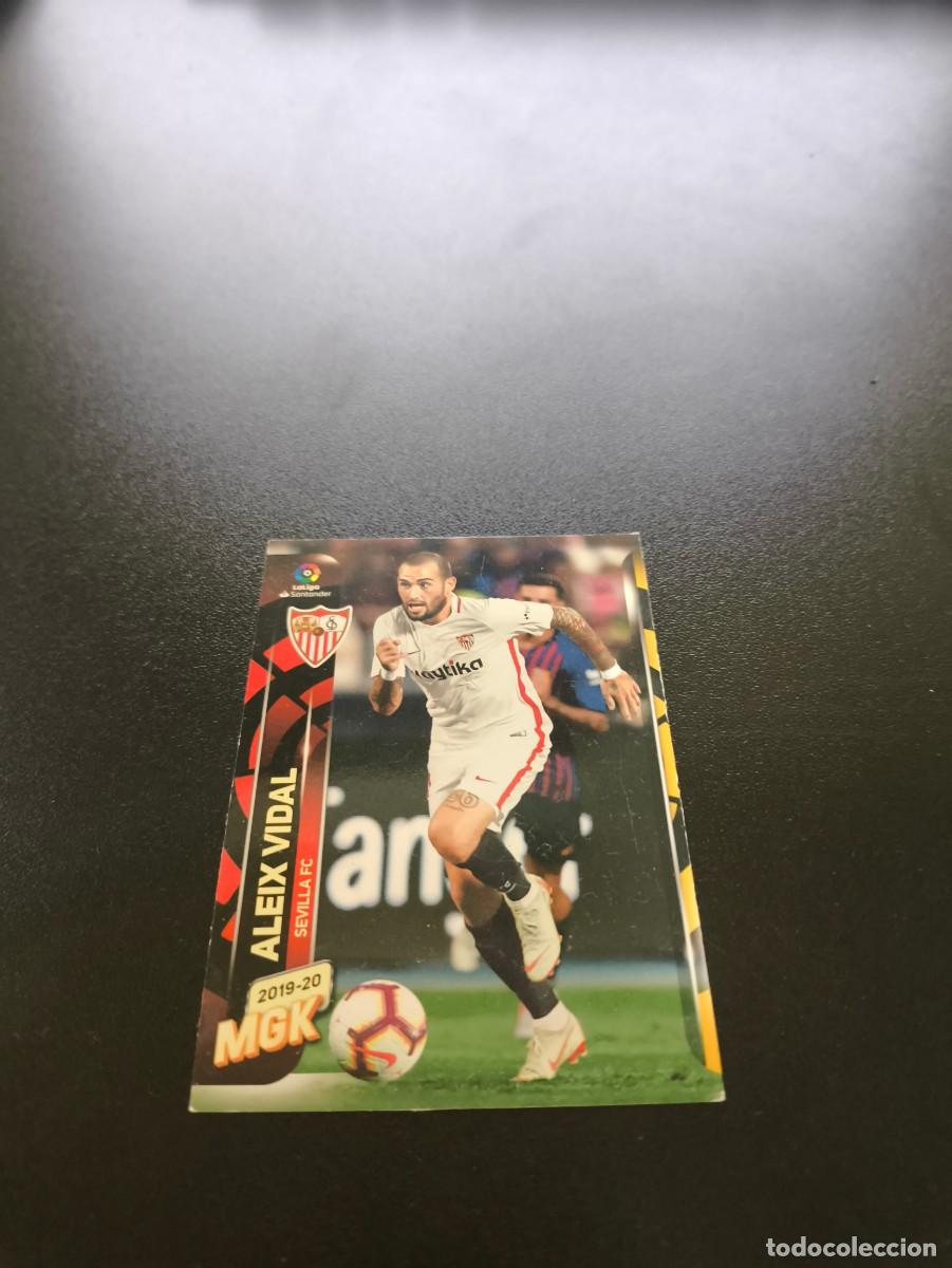 Cromos de f&uacute;tbol: 298 Aleix Vidal SEVILLA PANINI LIGA MECRACRACKS MGK 2019 2020 19 20 NO ESTE