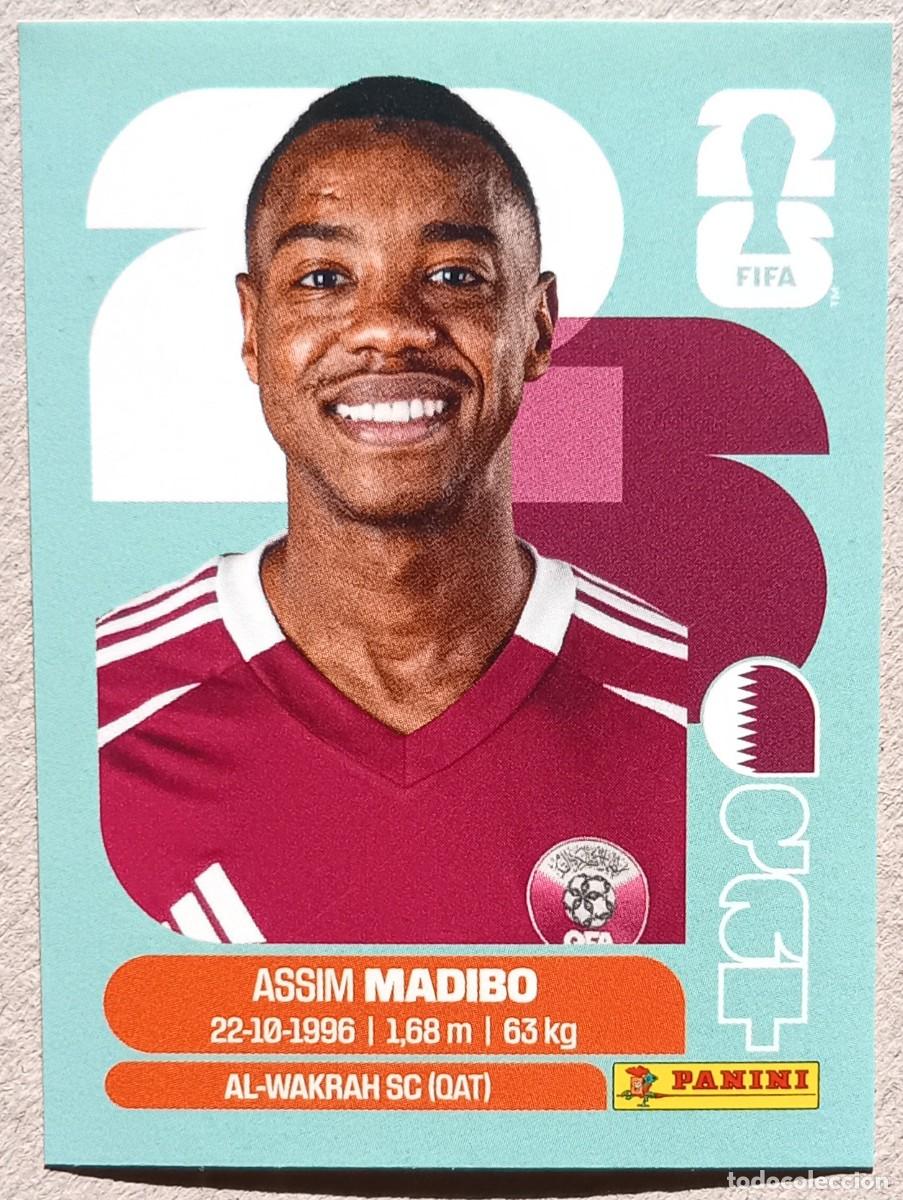 Figurine di Calcio: Figurina Panini 2026 Cromo World Cup Usa Mundial 2026 Assim Madibo Qatar n QAT 11