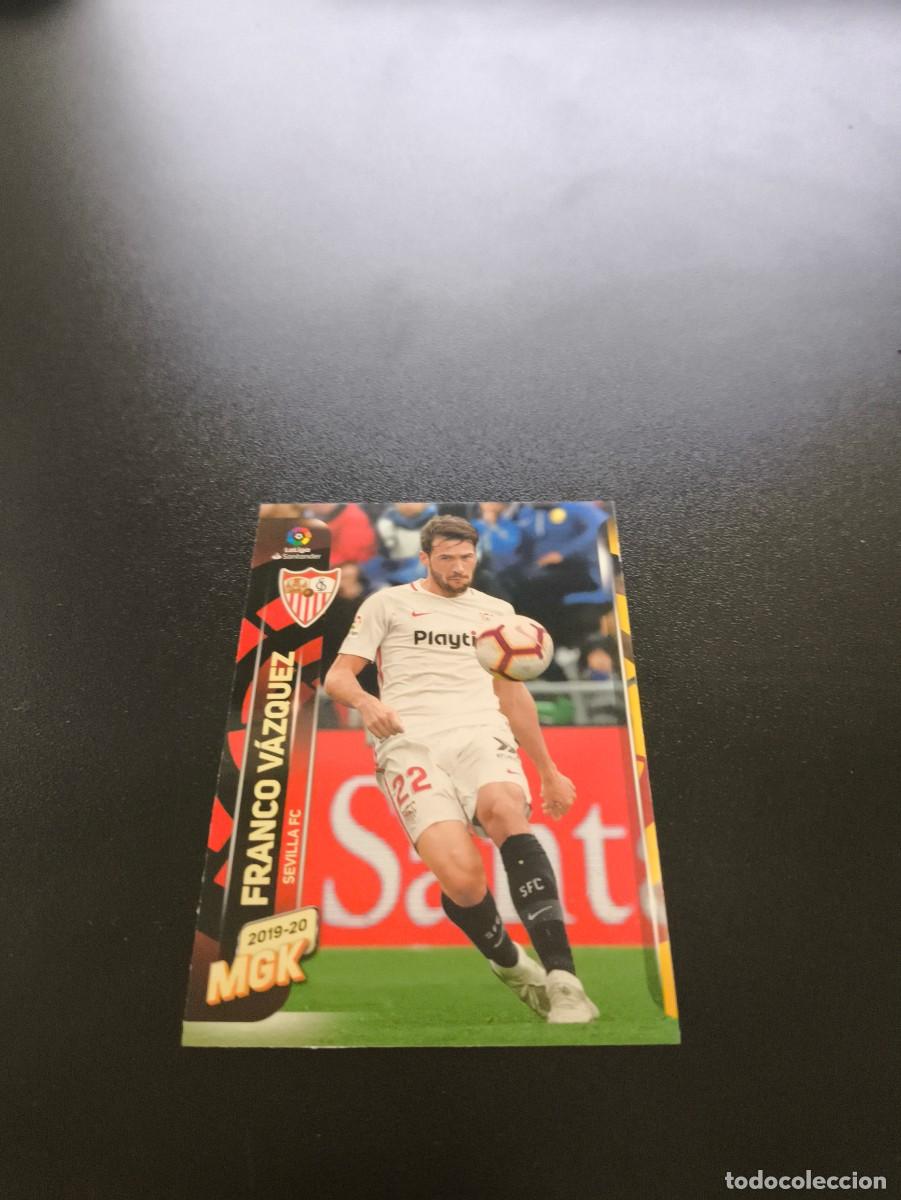 Football Stickers: 301 Franco V&aacute;zquez SEVILLA PANINI LIGA MECRACRACKS MGK 2019 2020 19 20 NO ESTE