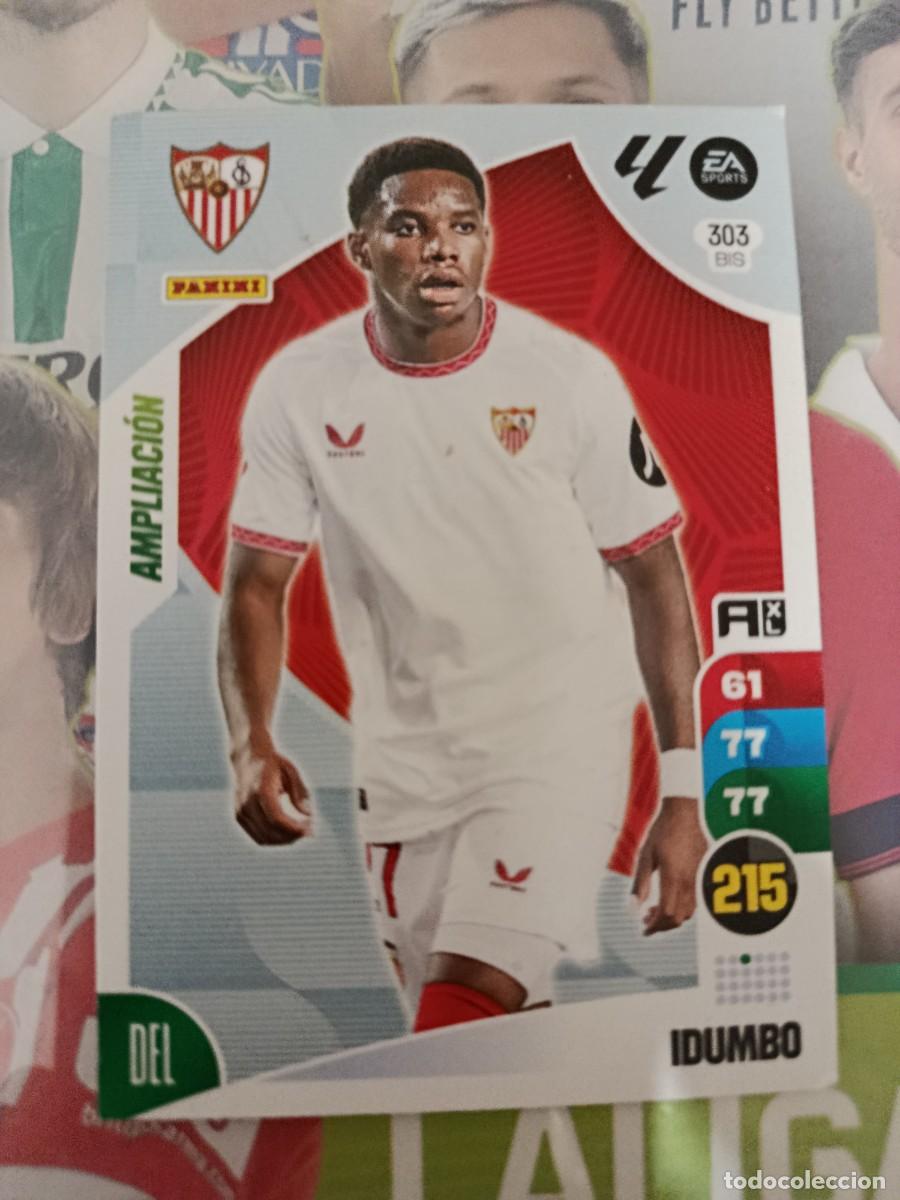Football Stickers: Adrenalyn 24/25. 303 bis- Idumbo. Sevilla.