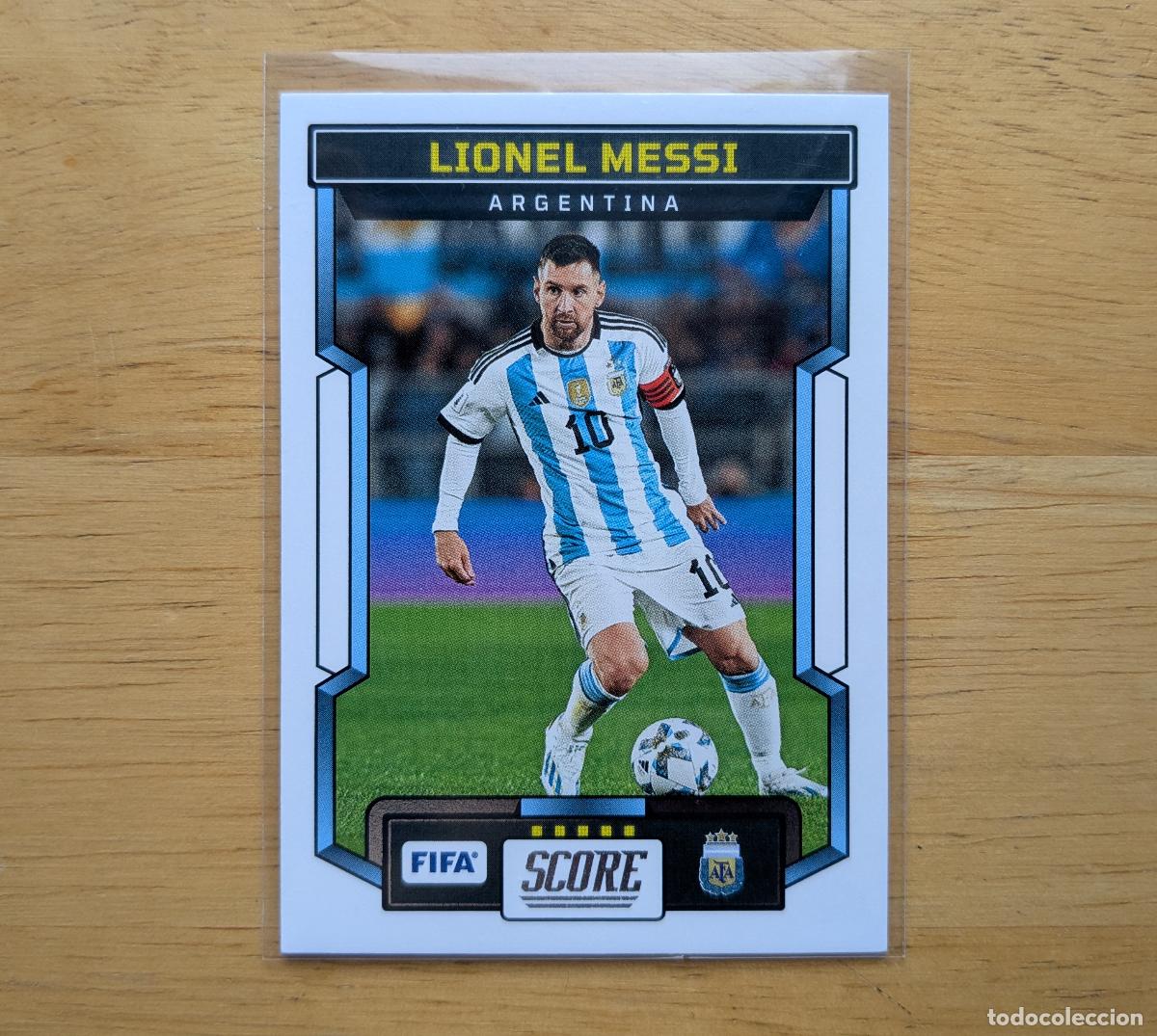 Cromos de f&uacute;tbol: PANINI SCORE FIFA 2023-2024 - LIONEL MESSI - ARGENTINA - N&ordm; 1