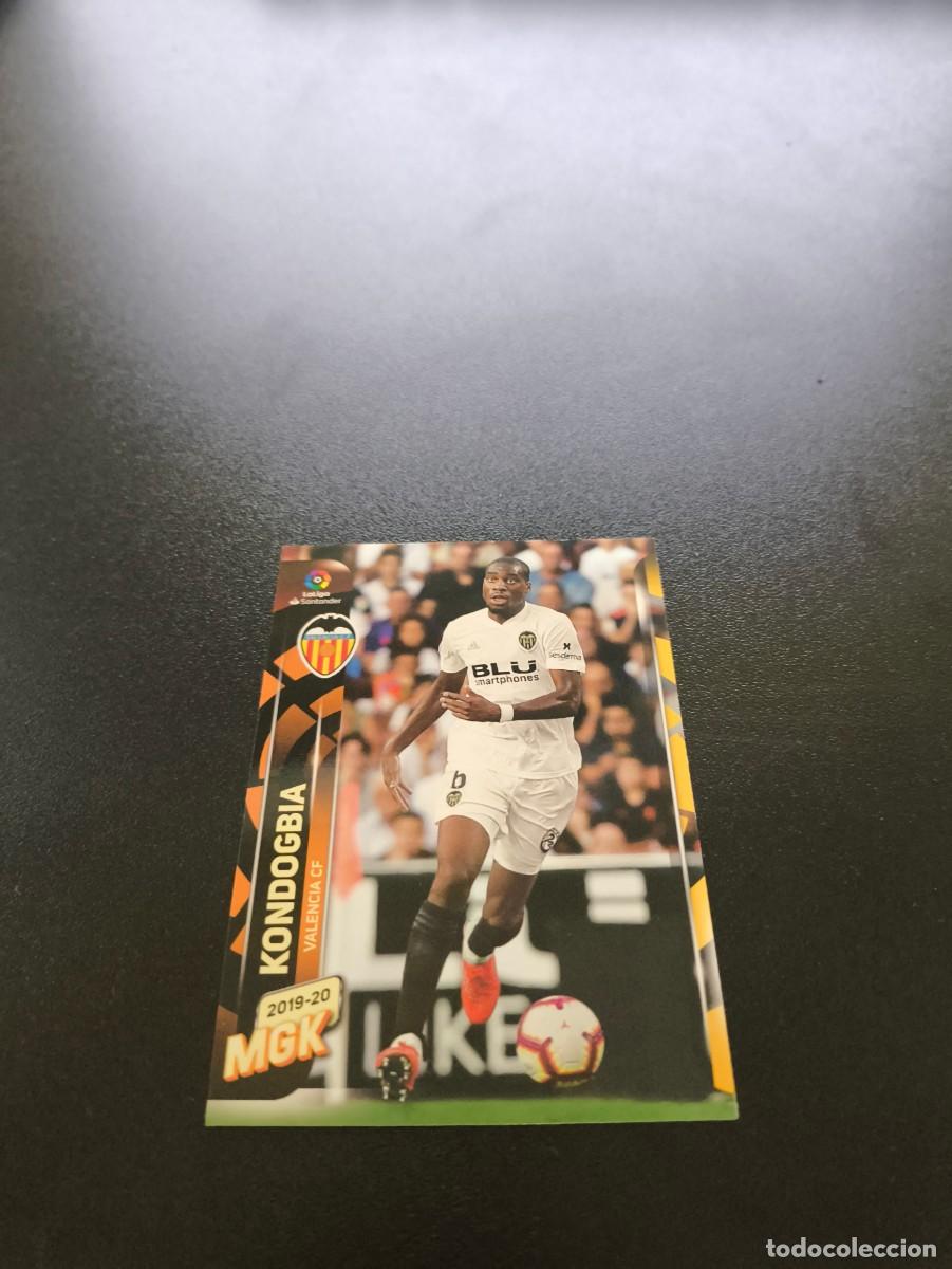 Cromos de f&uacute;tbol: 316 Geoffrey Kondogbia VALENCIA PANINI LIGA MECRACRACKS MGK 2019 2020 19 20 NO ESTE