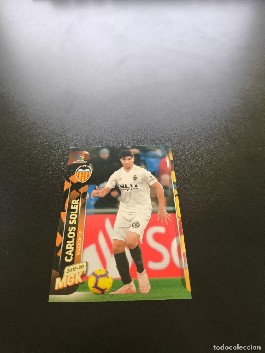 Cromos de f&uacute;tbol: 319 Carlos Soler VALENCIA PANINI LIGA MECRACRACKS MGK 2019 2020 19 20 NO ESTE