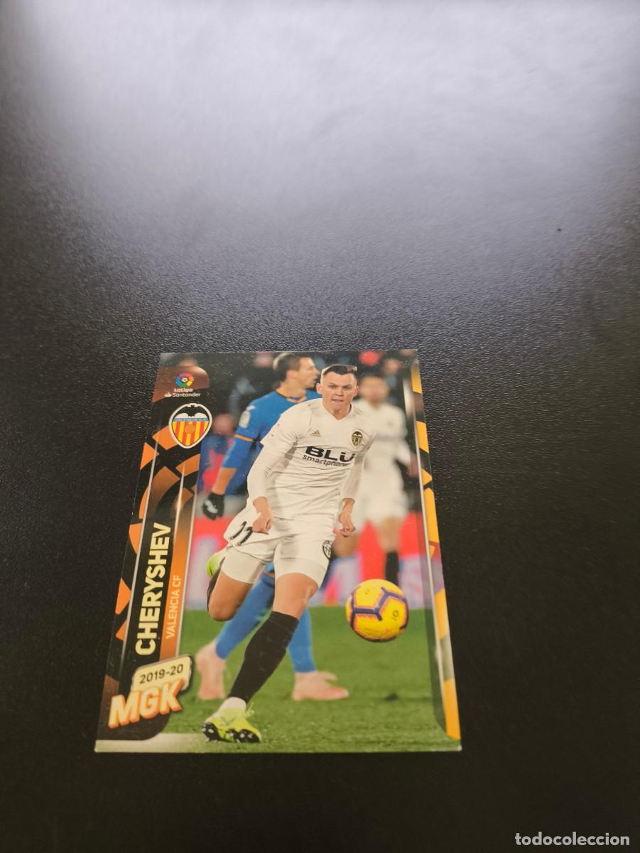 Cromos de f&uacute;tbol: 320 Denis Cheryshev VALENCIA PANINI LIGA MECRACRACKS MGK 2019 2020 19 20 NO ESTE