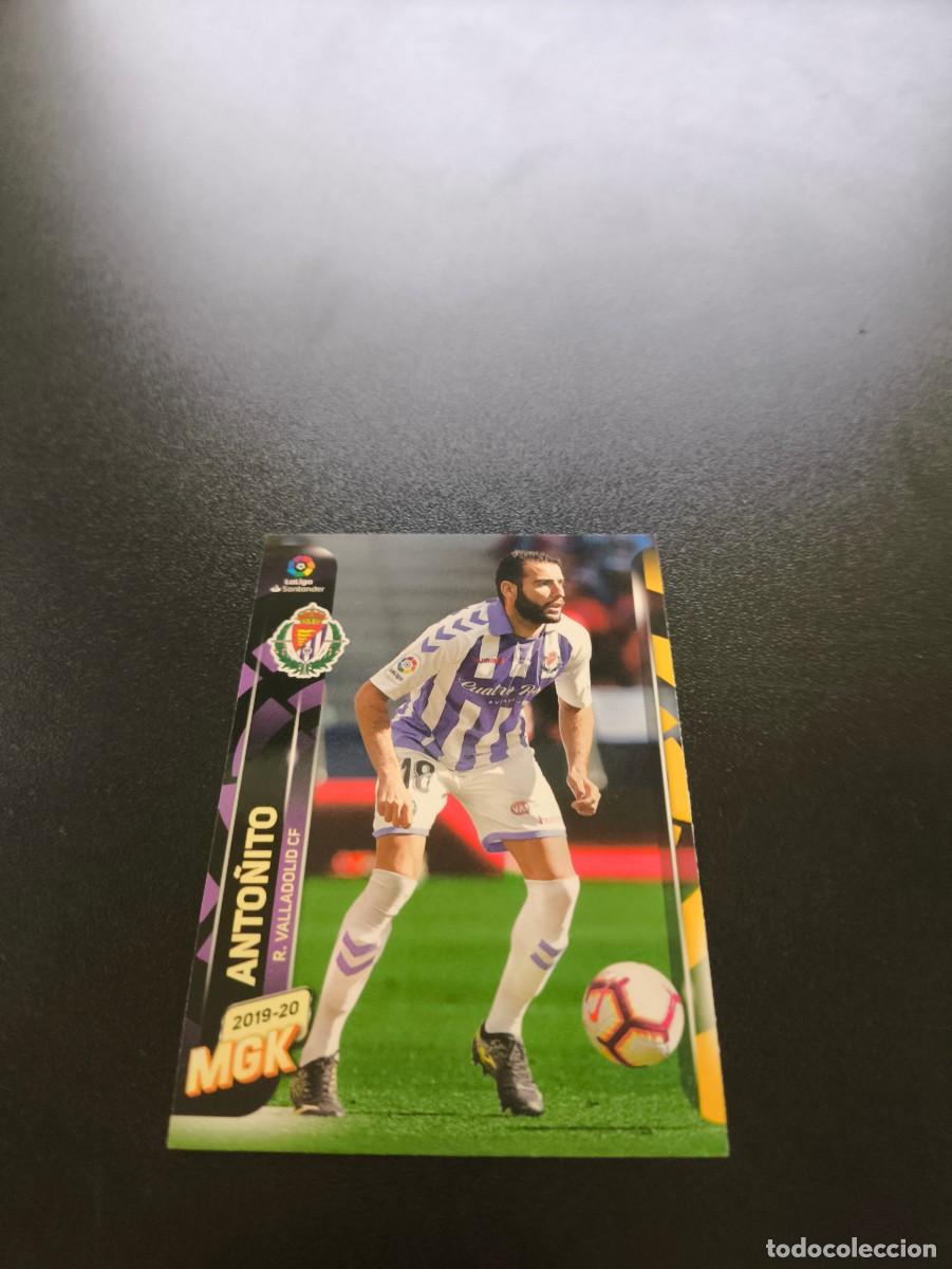 Cromos de f&uacute;tbol: 328 Anto&ntilde;ito VALLADOLID PANINI LIGA MECRACRACKS MGK 2019 2020 19 20 NO ESTE