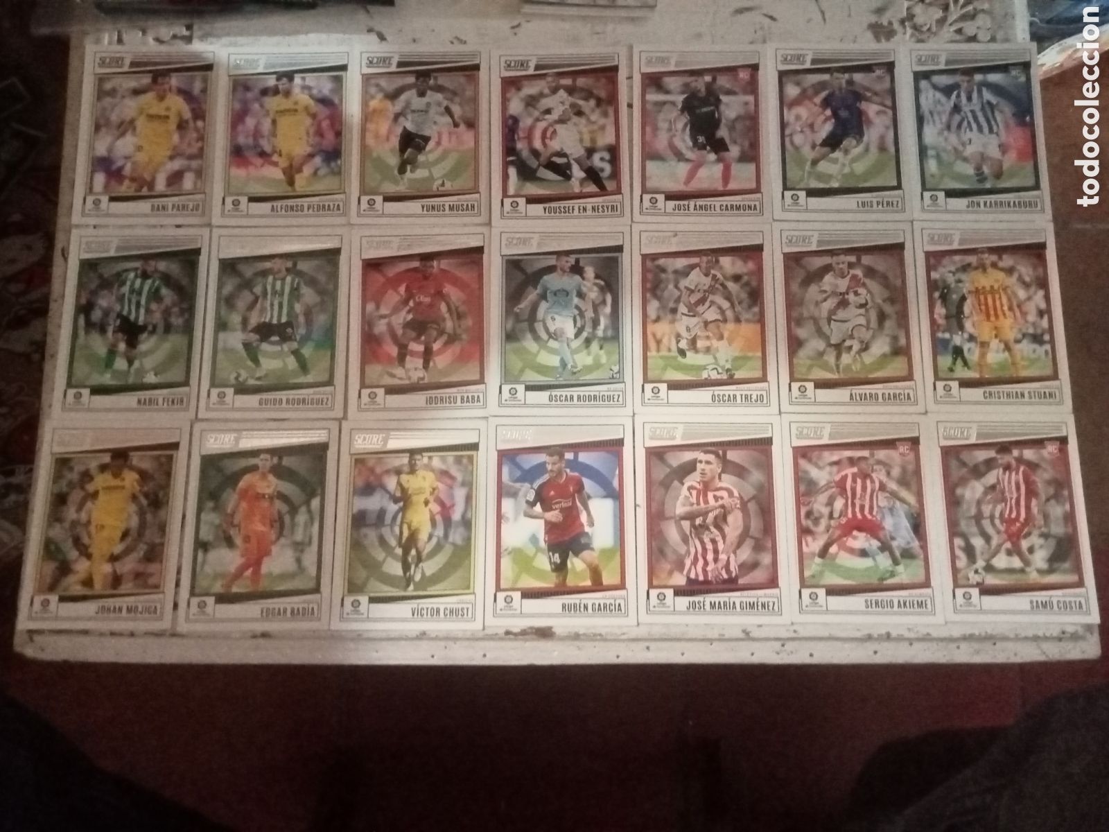 Football Stickers: 21 Cromos score la liga 2022-23