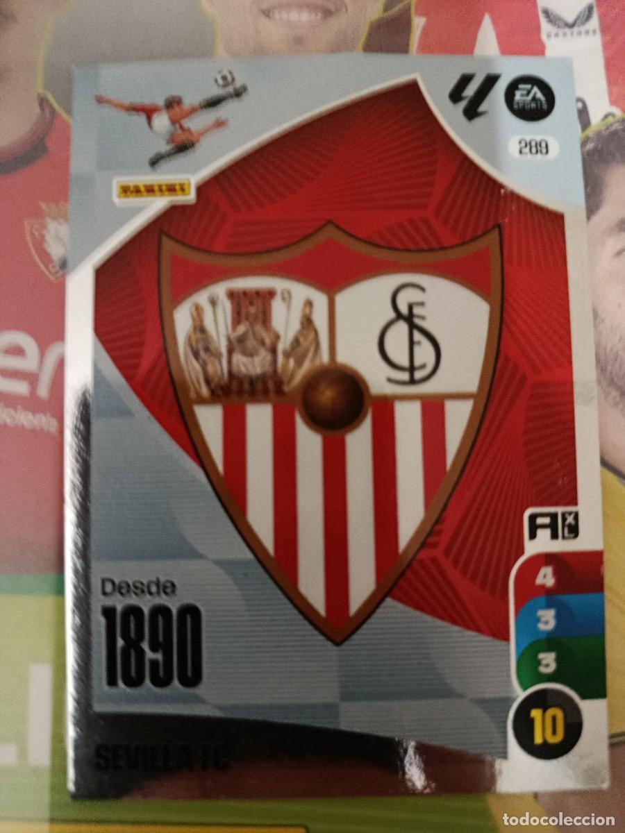 Football Stickers: Adrenalyn 24/25. 299- Escudo. Sevilla.