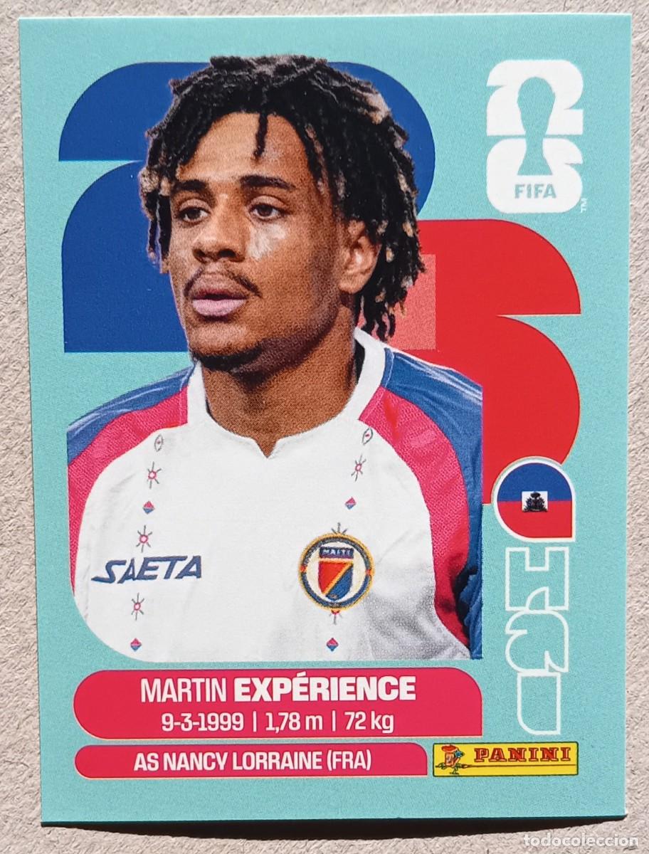 Cromos de f&uacute;tbol: Figurina Panini 2026 Cromo World Cup Usa Mundial 2026 Martin Experi&eacute;nce Haiti n HAI 4