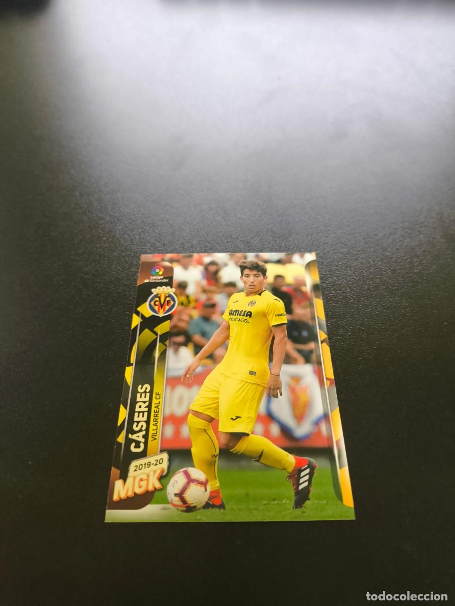 Cromos de f&uacute;tbol: 351 C&aacute;seres VILLARREAL PANINI LIGA MECRACRACKS MGK 2019 2020 19 20 NO ESTE