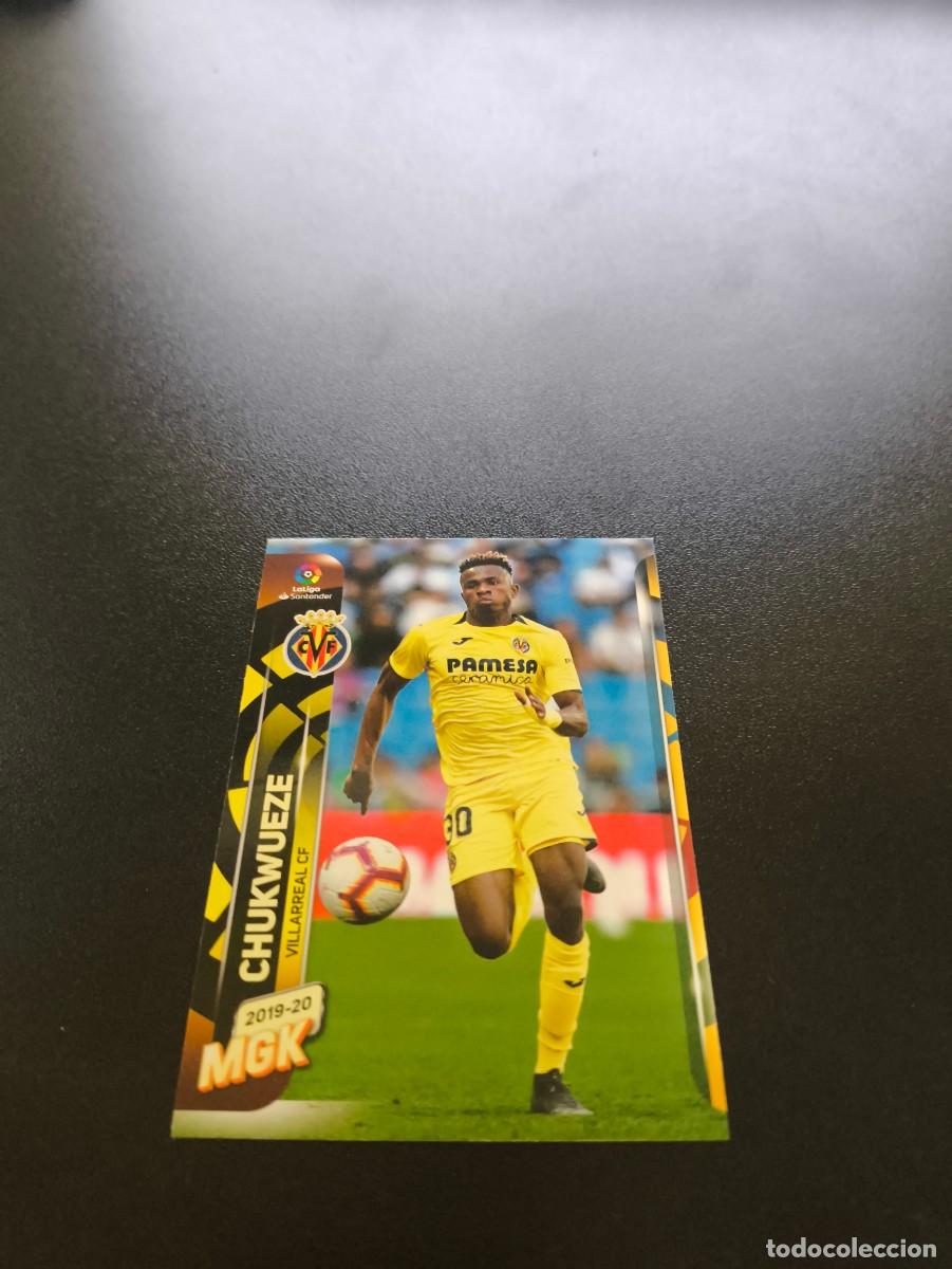 Cromos de f&uacute;tbol: 357 Samuel Chukwueze VILLARREAL PANINI LIGA MECRACRACKS MGK 2019 2020 19 20 NO ESTE