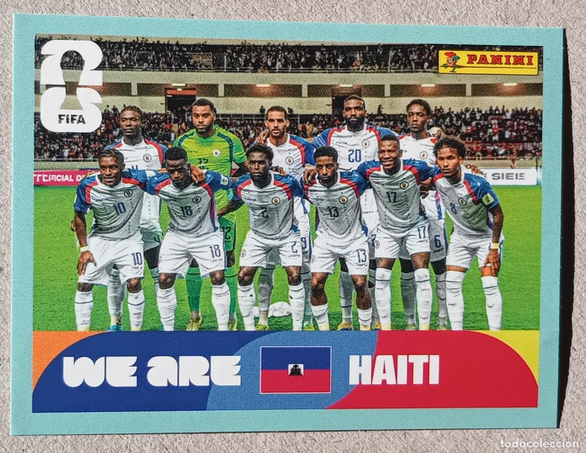 Cromos de f&uacute;tbol: Figurina Panini 2026 Cromo World Cup Usa Mundial 2026 squadra alineaci&oacute;n team Haiti n HAI 13