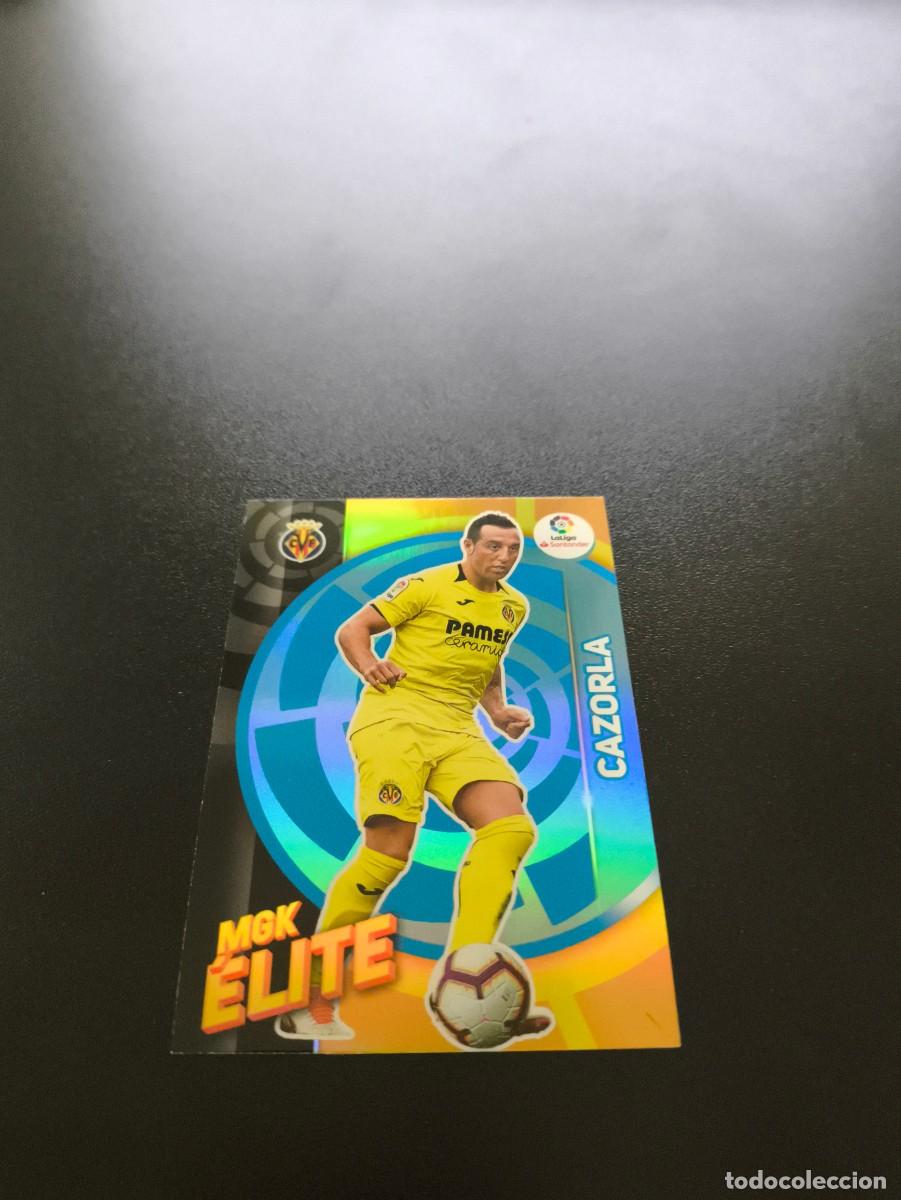 Cromos de f&uacute;tbol: 363 Santi Cazorla VILLARREAL MGK ELITE PANINI LIGA MECRACRACKS MGK 2019 2020 19 20 NO ESTE